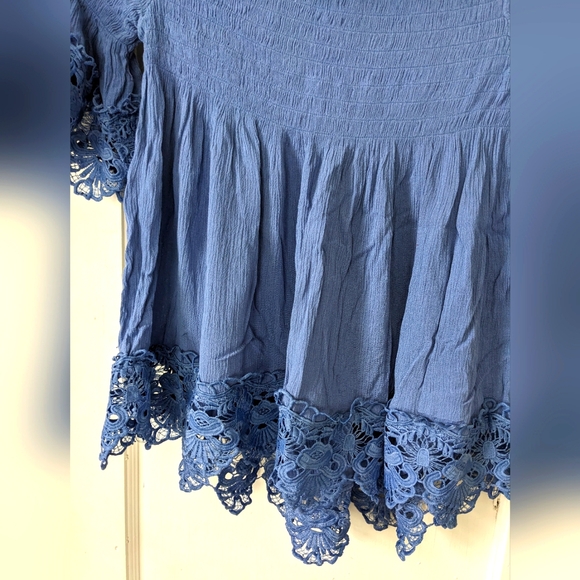 Rue 21 Women's Off Shoulder Shirred Blouses - Picture 5 of 16